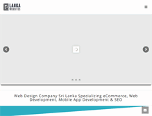 Tablet Screenshot of joomlasrilanka.com